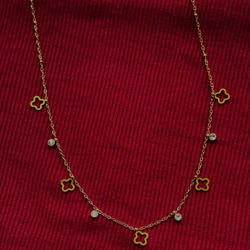 Clover charm neckchain